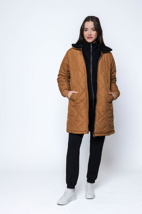 Sydney SAMPLE-Sherpa Lined Coat