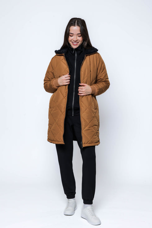 Sydney SAMPLE-Sherpa Lined Coat