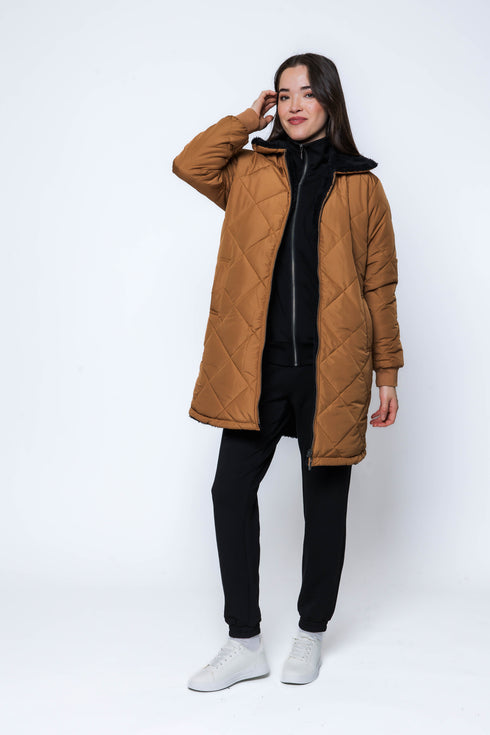 Sydney SAMPLE-Sherpa Lined Coat