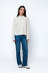 Willa-Cabled Raglan Pullover