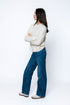 Willa-Cabled Raglan Pullover