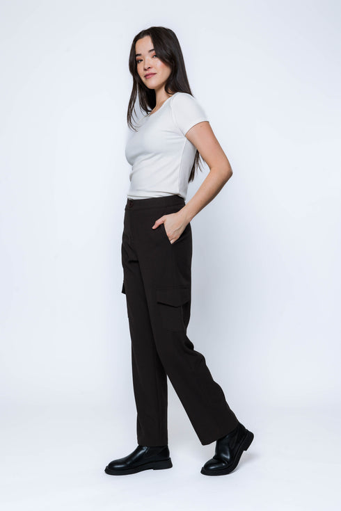 Lauren SAMPLE-Straight Leg Cargo Pant