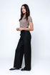 Cora-Faux Leather Wide Leg Pant