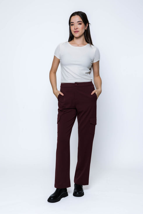 Lauren SAMPLE-Straight Leg Cargo Pant