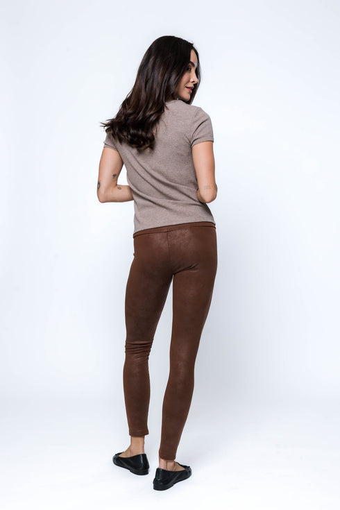 Arie SAMPLE-Faux Leather Legging