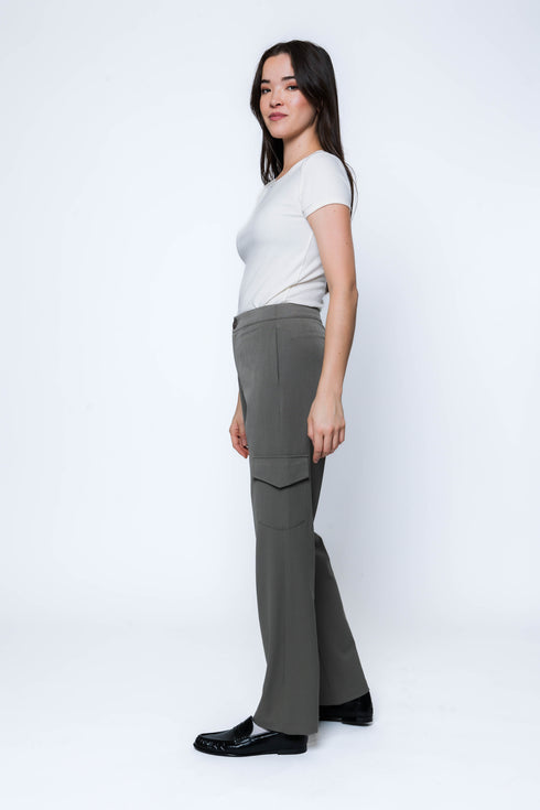 Lauren SAMPLE-Straight Leg Cargo Pant