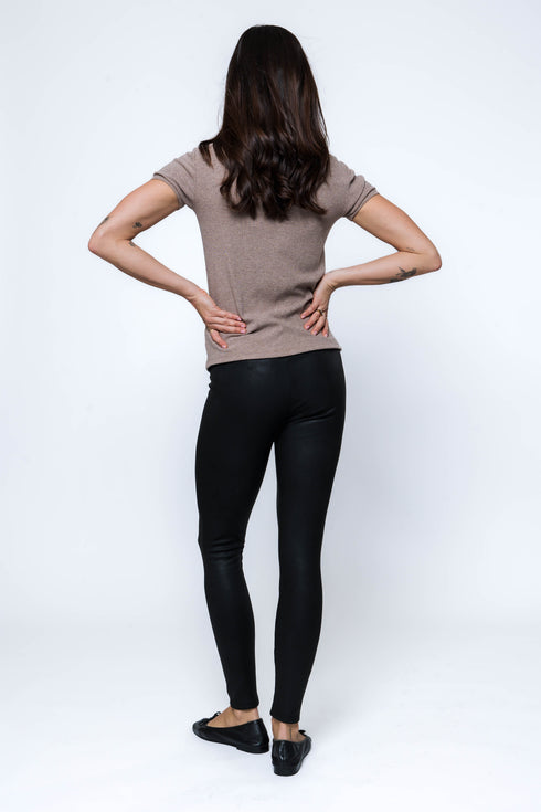 Arie SAMPLE-Faux Leather Legging