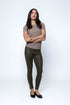 Arie SAMPLE-Faux Leather Legging