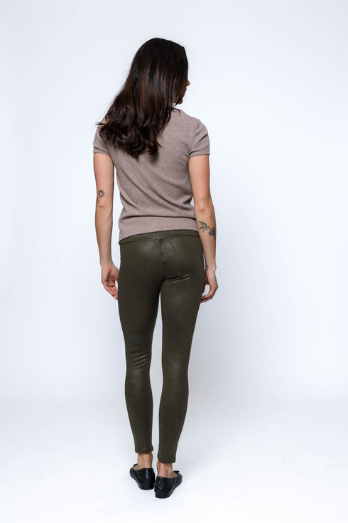Arie SAMPLE-Faux Leather Legging