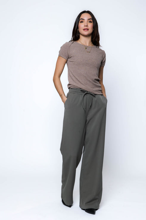 Chloe-Wide Leg Pull On Pant