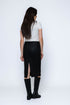 Erin SAMPLE-Faux Leather Midi Skirt