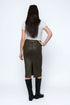 Erin SAMPLE-Faux Leather Midi Skirt
