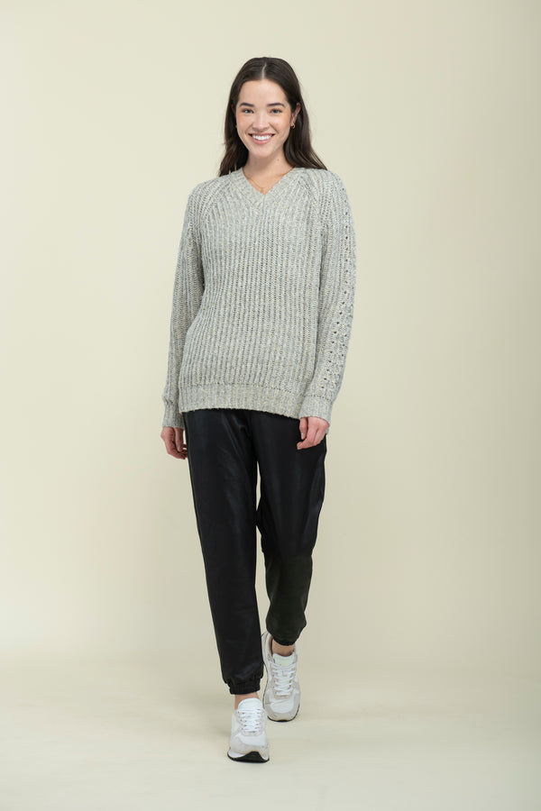 Olivia-Oversize Vee Neck