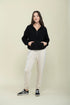 Quinn-Fleecy Half Zip Pullover