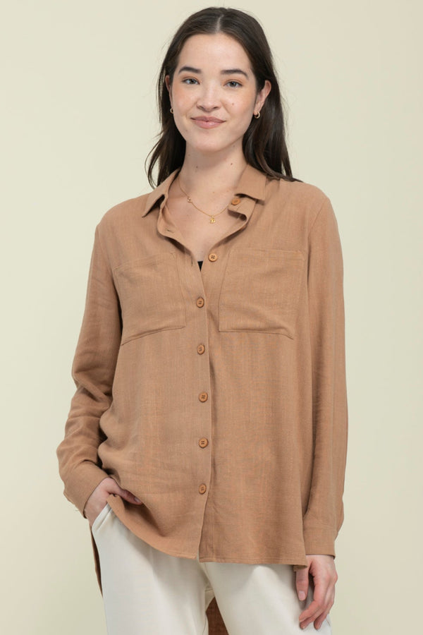 Blaine-Oversize Button-up