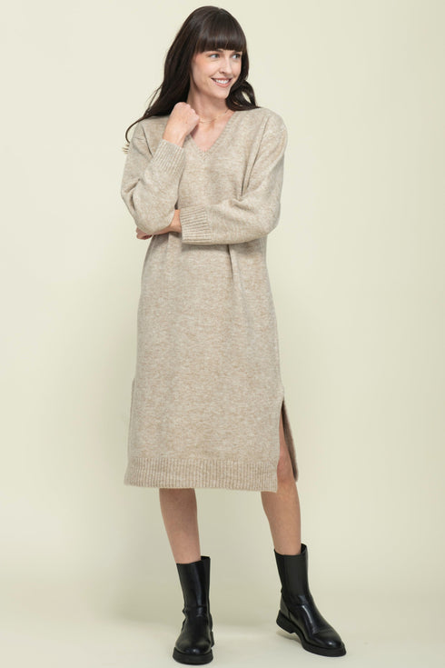 Sloane-Midi Sweater Dress