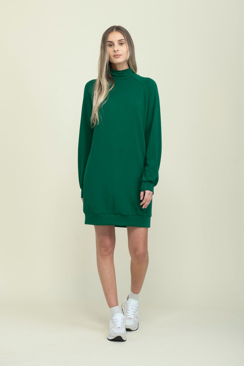 Amber-Luxe Fleece Dress