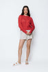 Ellie-Pointelle Pullover