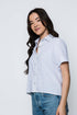 Nina-Short Sleeve Button-up