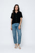 Nina-Short Sleeve Button-up