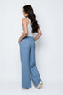 Jess SAMPLE-Mini Rib Wide Leg Rib Pants