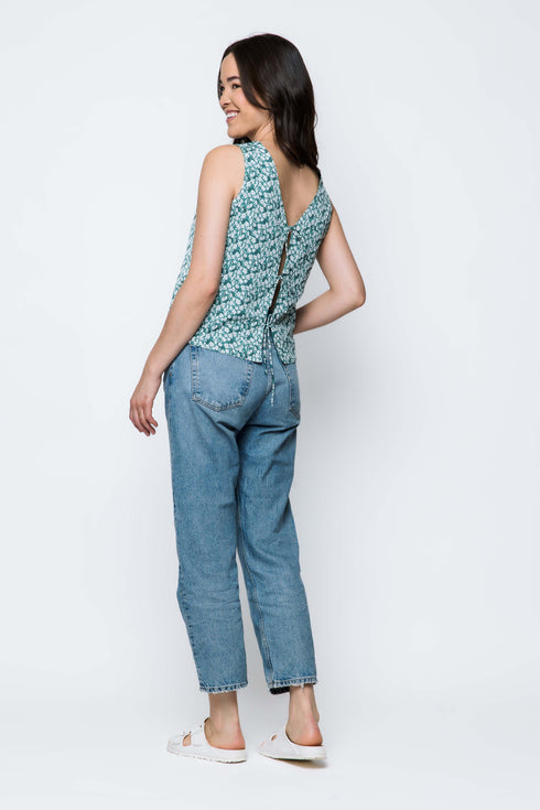 Holly-Reversible Tie Top