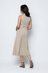 Laura SAMPLE - Funnel Neck Midi Dress