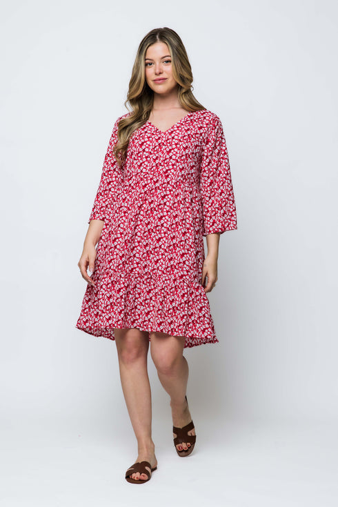 Grace-Tiered Dress