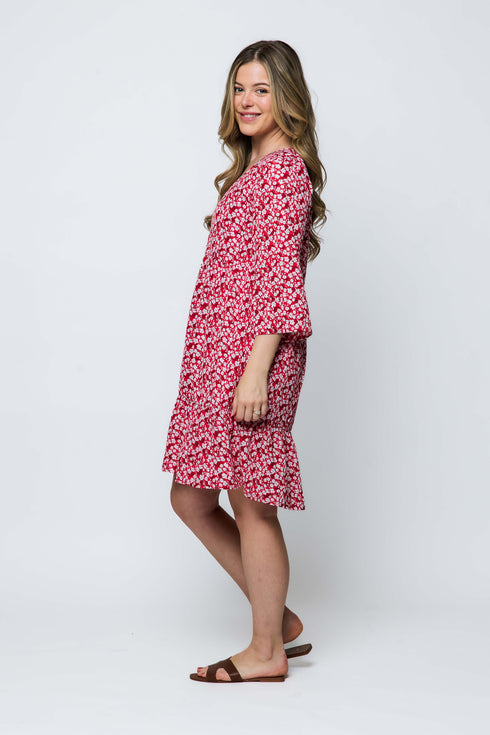 Grace-Tiered Dress