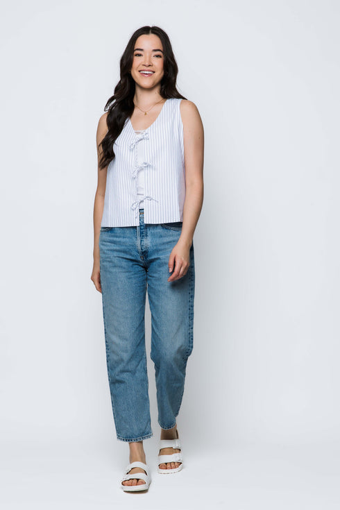 Holly-Reversible Tie Top