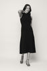 Laura SAMPLE - Funnel Neck Midi Dress