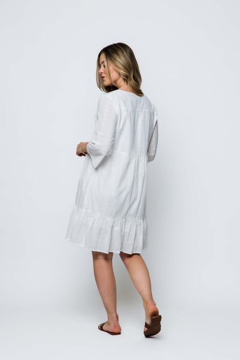 Grace-Tiered Dress