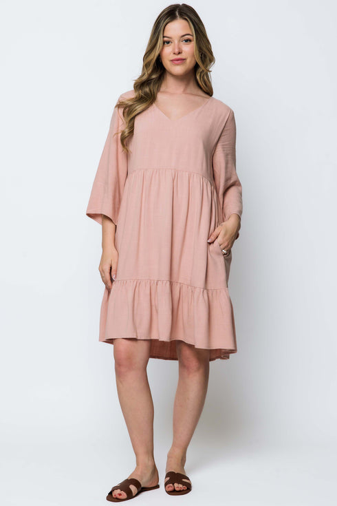 Grace-Tiered Dress