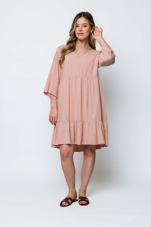 Grace-Tiered Dress