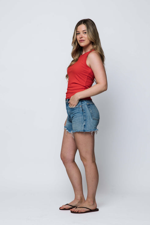 Leanne-Crew Neck Tank