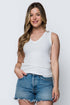 Joelle-Vneck Tank