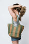 Sunny Days-Straw Tote