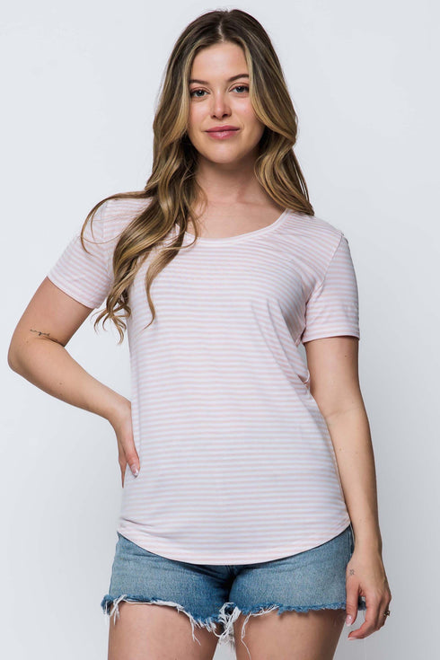 Gemma-Scoop Tee