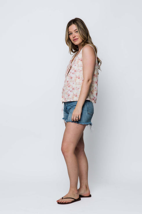 Holly SAMPLE-Reversible Tie Top