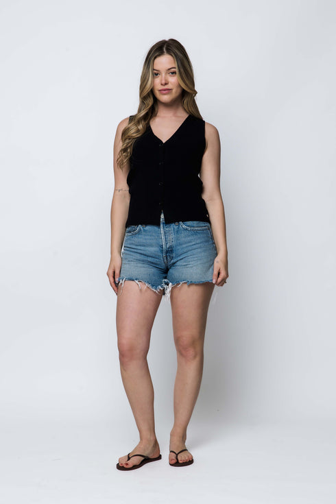 Ava-Soft Rib Sweater Vest