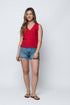 Ava SAMPLE-Soft Rib Sweater Vest