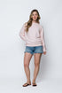 Jenna-Luxe Fleece Crew Sweatshirt