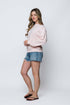Jenna SAMPLE-Luxe Fleece Crew Sweatshirt