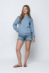 Jenna SAMPLE-Luxe Fleece Crew Sweatshirt