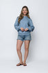 Jenna SAMPLE-Luxe Fleece Crew Sweatshirt
