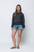 Jenna SAMPLE-Luxe Fleece Crew Sweatshirt