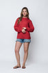 Jenna SAMPLE-Luxe Fleece Crew Sweatshirt