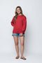 Jenna SAMPLE-Luxe Fleece Crew Sweatshirt