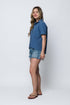 Nina-Short Sleeve Button-up