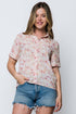Nina-Short Sleeve Button-up